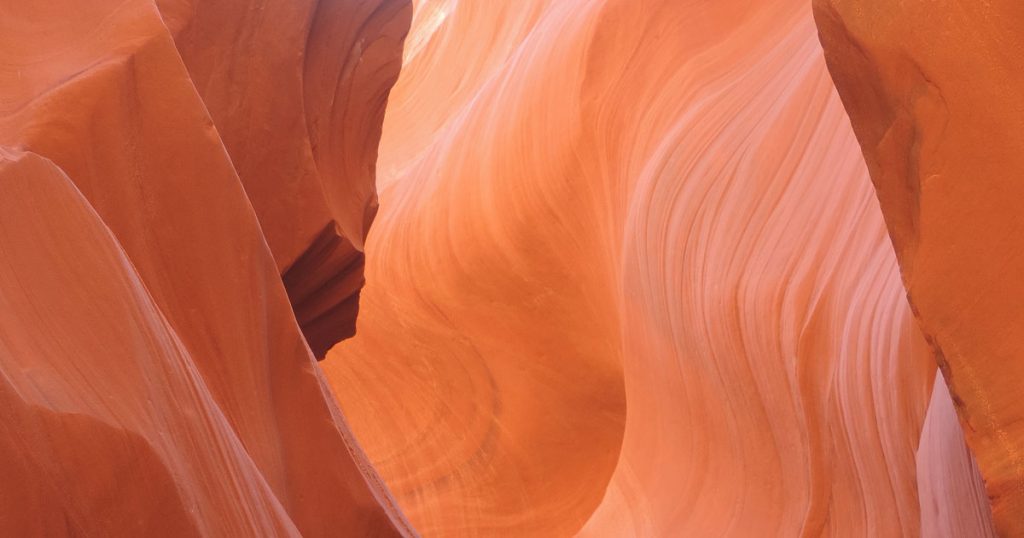 Lower Antelope Canyon Glows with Shifting Light
