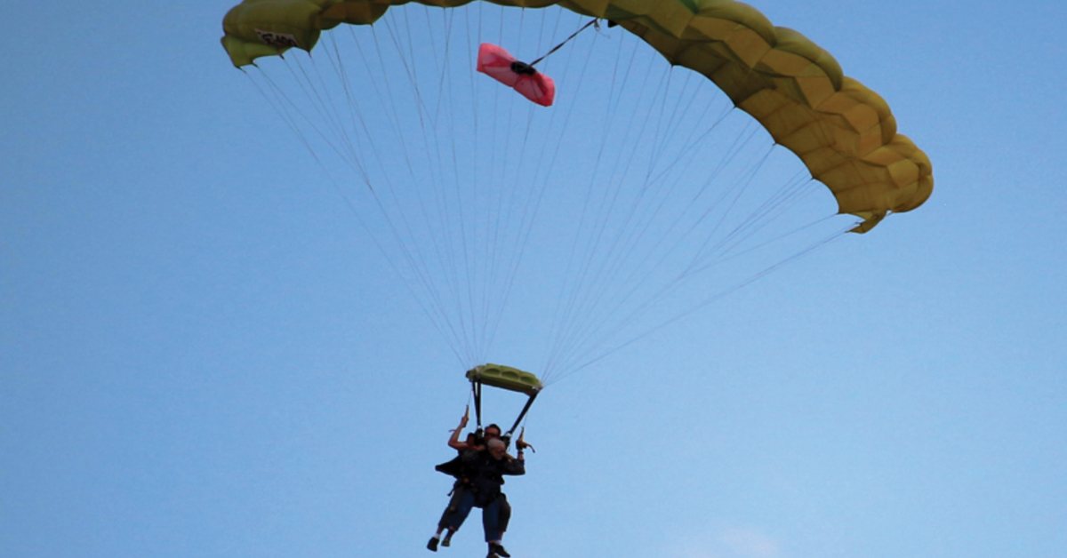 Hospice Care and Skydiving