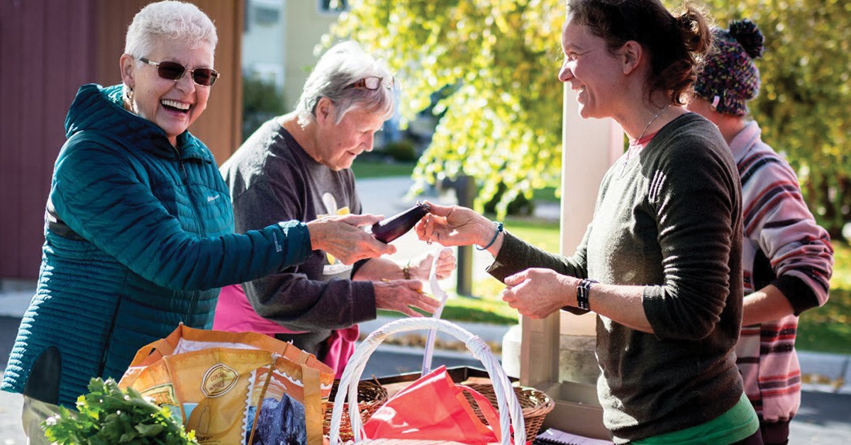 Missoula's Garden City Harvest for Seniors on Limited Income