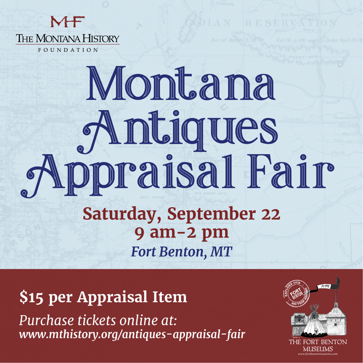 Online Event Calendar Information /// Montana Antiques Appraisal Fair