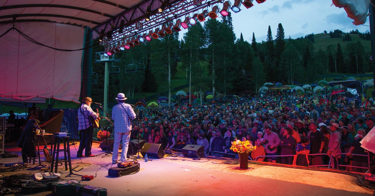 Targhee Music Festival in Wyoming
