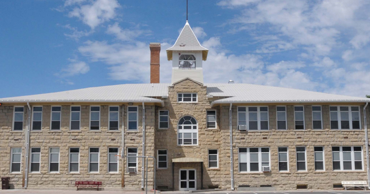 Central School in Roundup Montana