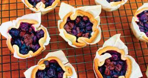 Recipes for Easter Brunch: Mini Blueberry Cholc