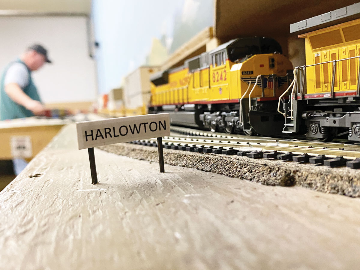 Harlowtown at the WMRHA model railroads