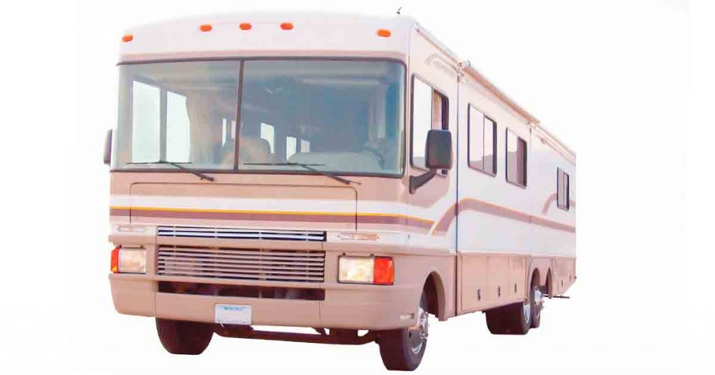 photo of a large RV