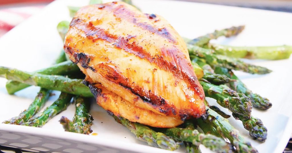 cook for heart health with grilled chicken