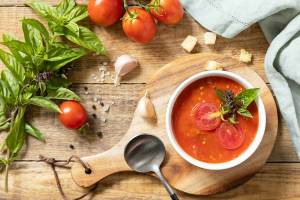 Bowl of tomato soup