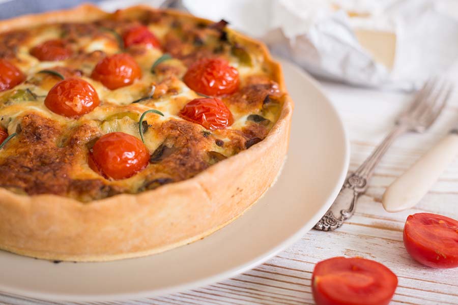 Tomato Brie Pie