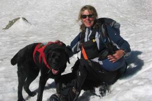 Susan Purvis and Tasha