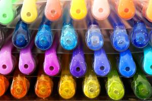 Color gel pens